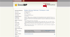 Desktop Screenshot of bip.17gim.pl