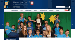 Desktop Screenshot of 17gim.pl